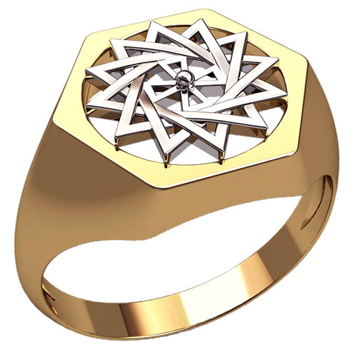 Перстень Звезда Эрцгаммы - фото